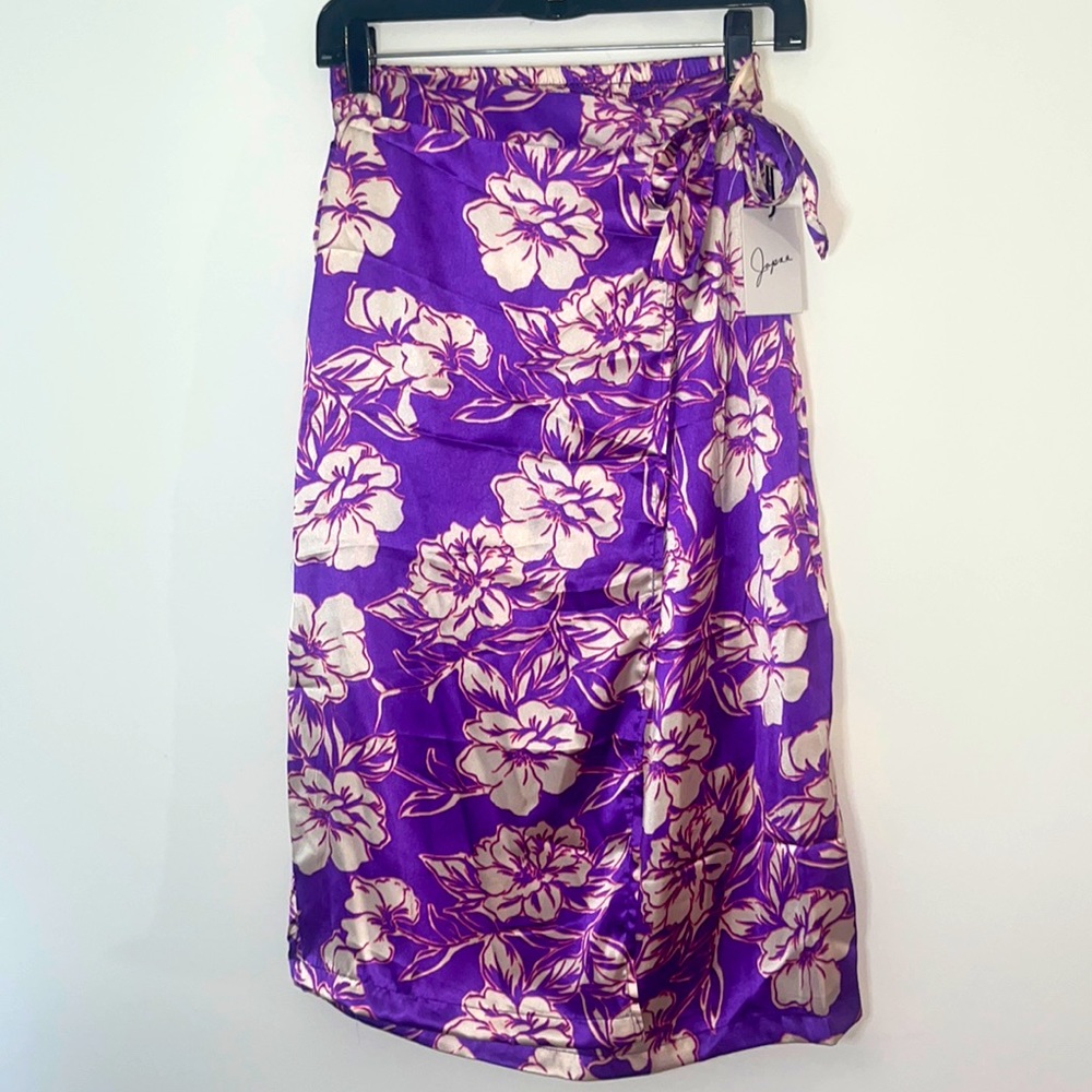 Japna NWT Faux wrap Skirt